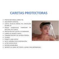 Protección Personal - CARETA PROTECTORA - Cocinas MORALMEX